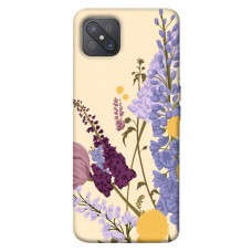 TPU чехол Demsky Flowers art для Oppo A92s