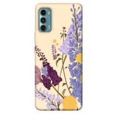 TPU чехол Demsky Flowers art для Motorola Moto G60