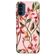 TPU чохол Demsky Floral motifs для Motorola Moto G41