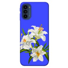 TPU чохол Demsky Three lilies для Motorola Moto G41