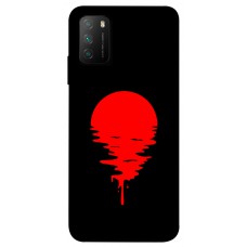 TPU чохол Demsky Red Moon для Xiaomi Poco M3