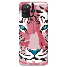 TPU чохол Demsky Pink tiger для Samsung Galaxy A02s