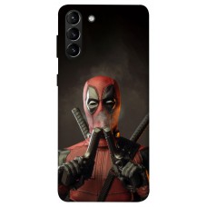 TPU чехол Demsky Comics style Дэдпул для Samsung Galaxy S21+