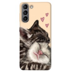 TPU чохол Demsky Cats love для Samsung Galaxy S21