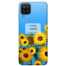TPU чохол Demsky Слава Україні для Samsung Galaxy A12