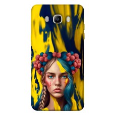 TPU чохол Demsky Lady style 6 для Samsung J510F Galaxy J5 (2016)