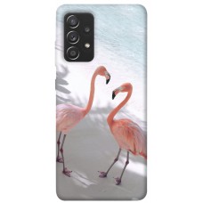 TPU чохол Demsky Flamingos для Samsung Galaxy A72 4G / A72 5G