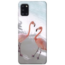 TPU чохол Demsky Flamingos для Samsung Galaxy A31