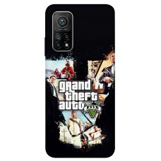 TPU чохол Demsky Game style 5 (GTA) для Xiaomi Mi 10T