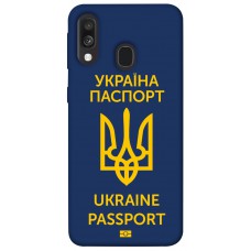 TPU чохол Demsky Паспорт українця для Samsung Galaxy A40 (A405F)