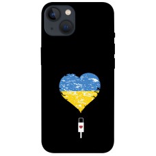 TPU чохол Demsky З Україною в серці для Apple iPhone 13 (6.1")