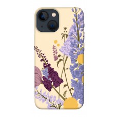TPU чохол Demsky Flowers art для Apple iPhone 13 mini (5.4")