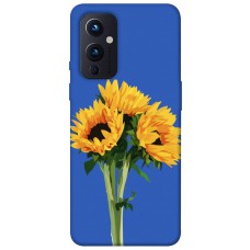 TPU чехол Demsky Bouquet of sunflowers для OnePlus 9