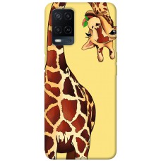 TPU чохол Demsky Cool giraffe для Oppo A54 4G