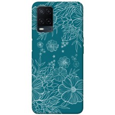 TPU чохол Demsky Botanical illustration для Oppo A54 4G