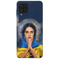 TPU чехол Demsky Faith in Ukraine 7 для Samsung Galaxy A22 4G