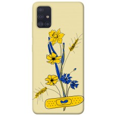 TPU чохол Demsky Українські квіточки для Samsung Galaxy A51