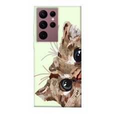 TPU чохол Demsky Cat muzzle для Samsung Galaxy S22 Ultra