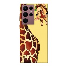 TPU чохол Demsky Cool giraffe для Samsung Galaxy S22 Ultra