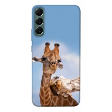 TPU чохол Demsky Милые жирафы для Samsung Galaxy S22+