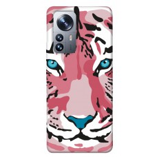 TPU чехол Demsky Pink tiger для Xiaomi 12 / 12X