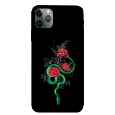 TPU чохол Demsky Snake in flowers для Apple iPhone 11 Pro Max (6.5")