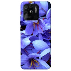 TPU чохол Demsky Фиолетовый сад для Xiaomi Redmi 10C