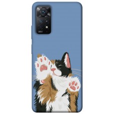 TPU чохол Demsky Funny cat для Xiaomi Redmi Note 11 Pro 4G/5G