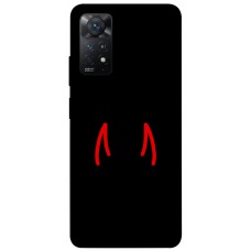 TPU чохол Demsky Red horns для Xiaomi Redmi Note 11 Pro 4G/5G