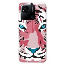 TPU чохол Demsky Pink tiger для Xiaomi Redmi 10A