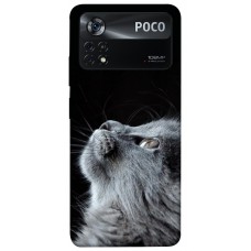 TPU чохол Demsky Cute cat для Xiaomi Poco X4 Pro 5G