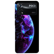 TPU чохол Demsky Colored planet для Xiaomi Poco X4 Pro 5G