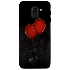 TPU чохол Demsky Красные шары для Samsung J600F Galaxy J6 (2018)