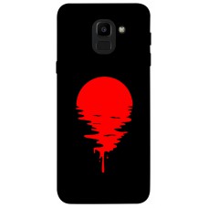 TPU чехол Demsky Red Moon для Samsung J600F Galaxy J6 (2018)