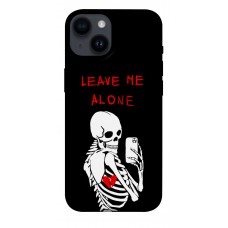 TPU чохол Demsky Leave me alone для Apple iPhone 14 (6.1")