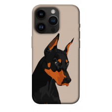 TPU чехол Demsky Doberman для Apple iPhone 14 Pro (6.1")