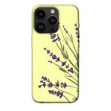 TPU чехол Demsky Lavender art для Apple iPhone 14 Pro (6.1")