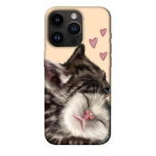 TPU чехол Demsky Cats love для Apple iPhone 14 Pro (6.1")