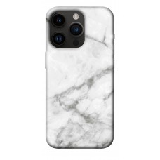 TPU чехол Demsky Белый мрамор 3 для Apple iPhone 14 Pro (6.1")