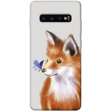 TPU чохол Demsky Funny fox для Samsung Galaxy S10+