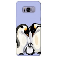 TPU чохол Demsky Penguin family для Samsung G955 Galaxy S8 Plus