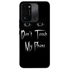 TPU чохол Demsky Don't Touch для TECNO Spark 8C