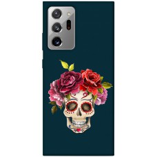 TPU чохол Demsky Flower skull для Samsung Galaxy Note 20 Ultra