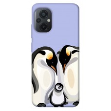 TPU чохол Demsky Penguin family для Xiaomi Poco M5