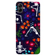 TPU чохол Demsky Yoga skeletons для Samsung Galaxy A04