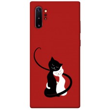TPU чохол Demsky Влюбленные коты для Samsung Galaxy Note 10 Plus