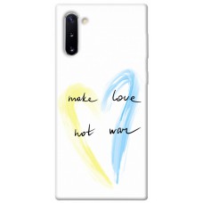 TPU чохол Demsky Make love not war для Samsung Galaxy Note 10