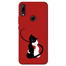 TPU чохол Demsky Влюбленные коты для Huawei P Smart Z