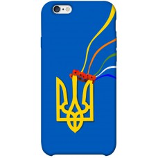TPU чохол Demsky Квітучий герб для Apple iPhone 6/6s plus (5.5")