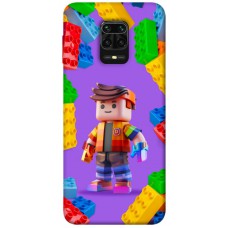 TPU чохол Demsky Colorful constructor для Xiaomi Redmi Note 9s / Note 9 Pro / Note 9 Pro Max